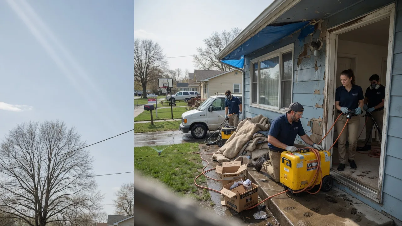 Basement Flood Cleanup in Bethany, OK near me